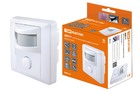 Датчик движения ДДВ-01 600Вт, 5-480с, 9м, 10+Лк, 120гр, IP20