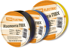 Изолента ПВХ 0,13*15мм  20метров TDM
