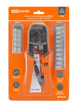 Клещи обжимные (набор) KO-9E (RJ-11/45), наконечники RJ-11(10 шт), RJ-45(10 шт), «МастерЭлектрик»