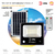 Прожектор LED ЭРА 100w, 1200 lm, 5000К, на солн. бат. с датч. движ., ПДУ, IP65