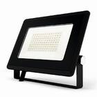 Прожектор с/д PRE LED FL 100W CW BLACK IP65 холодн.белый (ультратонкий)
