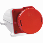 134 Розетка стационар. (IP 54)  63А,  3Р + РЕ,  380В