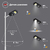 Св-к ЭРА LED консольный 20W с кронштейном на солн батарее 5000К 450лм IP65