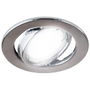 Св-к ЭРА ST2A CH штампованный поворотный MR16, 12V/220V, 50W хром