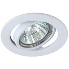 Св-к ЭРА ST2A WH штампованный поворотный MR16, 12V/220V, 50W белый