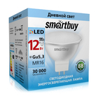 Светодиодная (LED) Лампа Smartbuy-Gu5,3/220V-12W4000