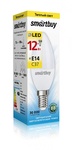 Светодиодная (LED) Лампа свеча-Smartbuy-C37-12W/3000/Е14