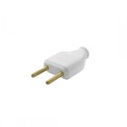 Вилка ProfiTec ECO плоская бел 10А 1BL (ABS-пласт)