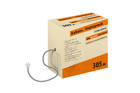 Витая пара народный U/UTP Cat 5e 4х2х24AWG CCA (305м) ПВХ, серый